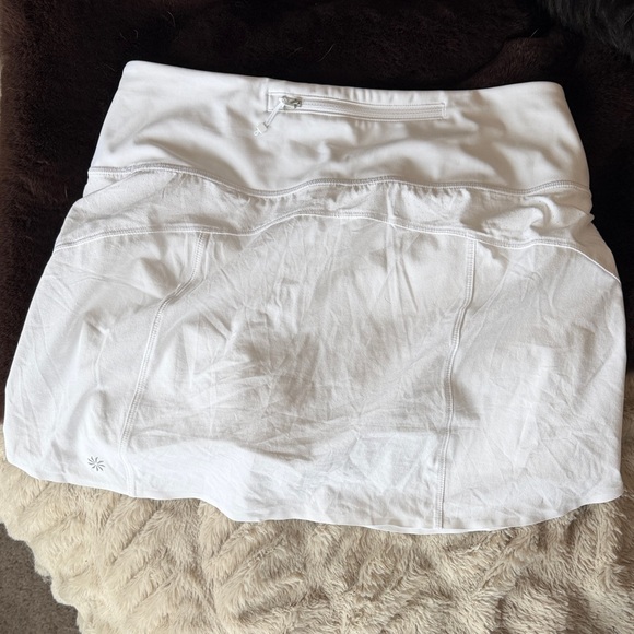 Athleta White Athletic Skirt - Picture 2 of 5